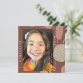 2021年手描きオーガニックシェイプ カード (スタンド正面)