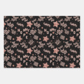 2021年新おもしろい年メタリックバルーン2020年バイバイ ラッピングペーパーシート (正面)