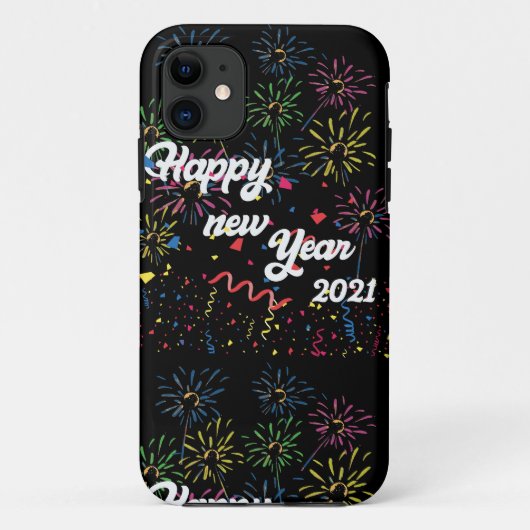 2021年新年おめでとう Case-Mate iPhoneケース (裏面)