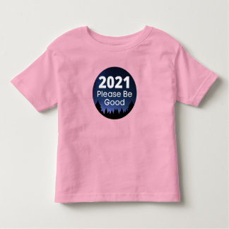 2021年新年おもしろいことわざ トドラーTシャツ