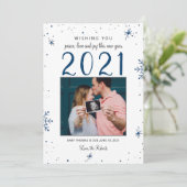 2021年新年のベビー発表 シーズンカード (スタンド正面)