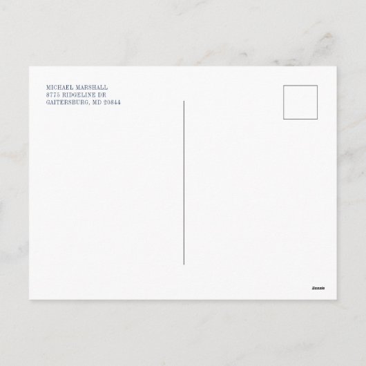 2021年新年転がの挨拶に2020年クリスマス シーズンポストカード (裏面)