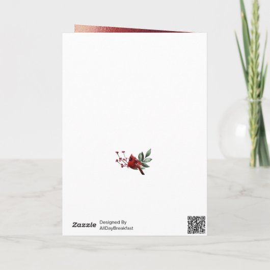 2021年新年 |ビジネス企業のフェスティバルパイン シーズンカード (裏面)