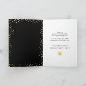 2021年正月 |業務企業の金ゴールド紙吹雪 シーズンカード (内部)