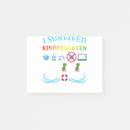 2021年生き延びのI幼稚園クラス卒業Q ポストイット (正面)
