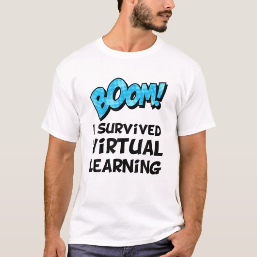 2021年生き延び末教え期のBoom I Virtual Tシャツ (正面)