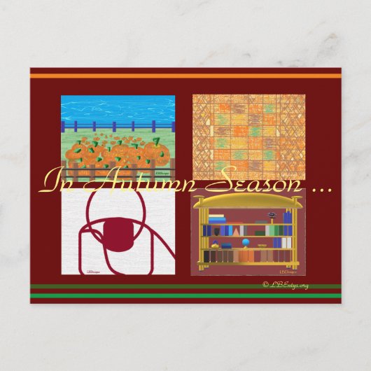 2021年秋季葉書 ポストカード (正面)