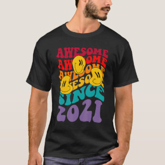 2021年素晴らし以来、レベル1のロック解除された誕生日少年g tシャツ