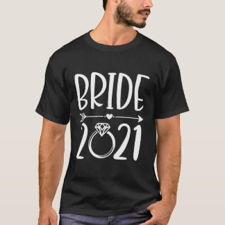 2021年結婚したに花嫁になる結婚 Tシャツ
