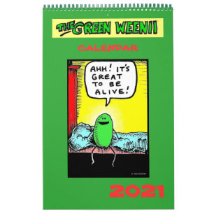2021年緑のウィーニ暦 カレンダー