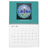 2021年聖域照光曼荼羅2013カレン カレンダー (3月 2027)