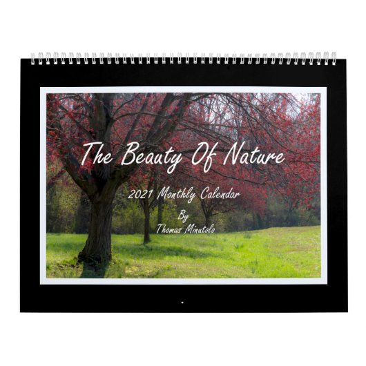 2021年自然カレンダーの美しい カレンダー (カバー)
