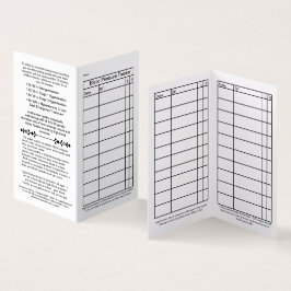 2021年血圧トラッキング用ハンディ財布カード 名刺