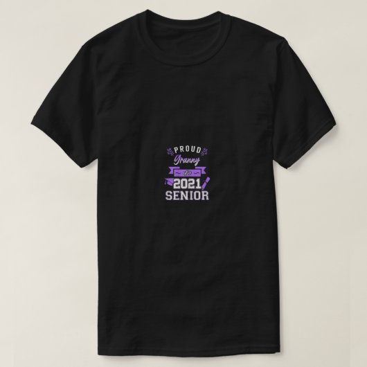2021年誇りを持ったシニアグラニーグラーヌグラーヌ Tシャツ (デザイン正面)