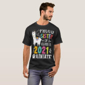 2021年誇りを持った卒業ラマの妹 Tシャツ (正面フル)