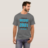 2021年誇りを持った卒業8年生Grクラスのママ Tシャツ (正面フル)