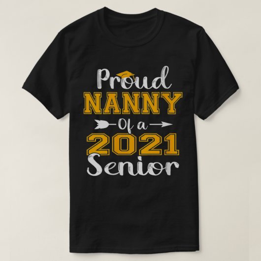 2021年誇りを持った卒業VnEckのWoens Nanny Tシャツ (デザイン正面)