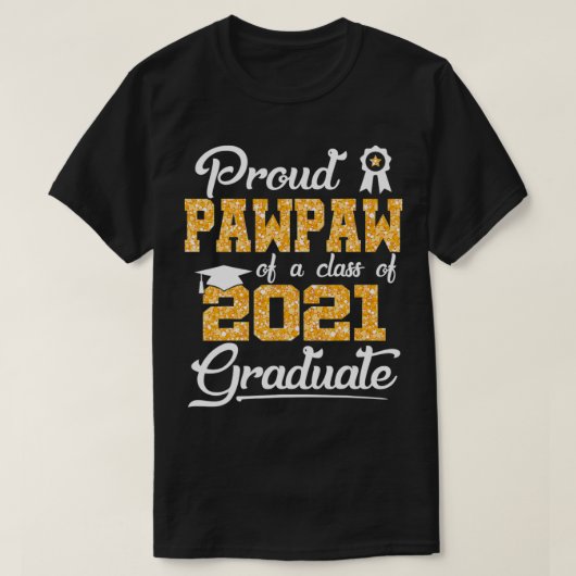 2021年誇りを持った卒者ギフト部門のpawpaw tシャツ (デザイン正面)