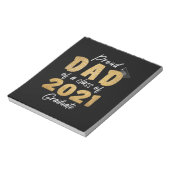 2021年誇りを持った学級パパ ノートパッド (回転)