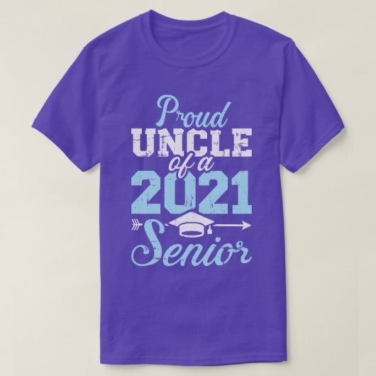 2021年誇りを持った年長のクラスの叔父 Tシャツ (デザイン正面)