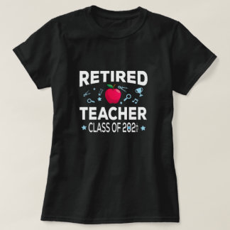 2021年退職した先生年退職クラス Tシャツ
