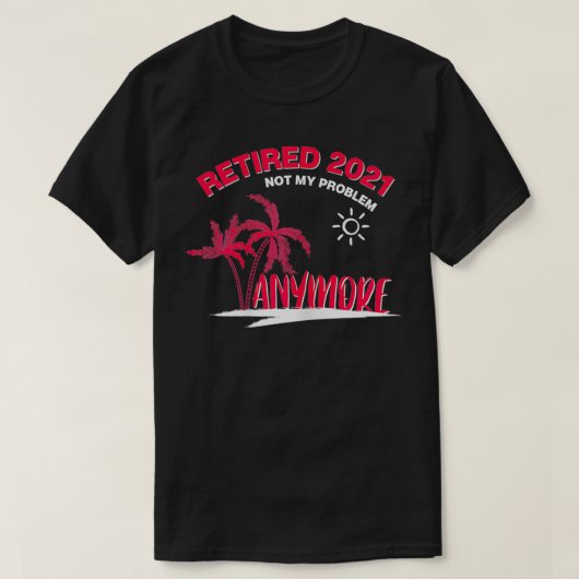 2021年退職後退職したの女性の女性 Tシャツ (デザイン正面)