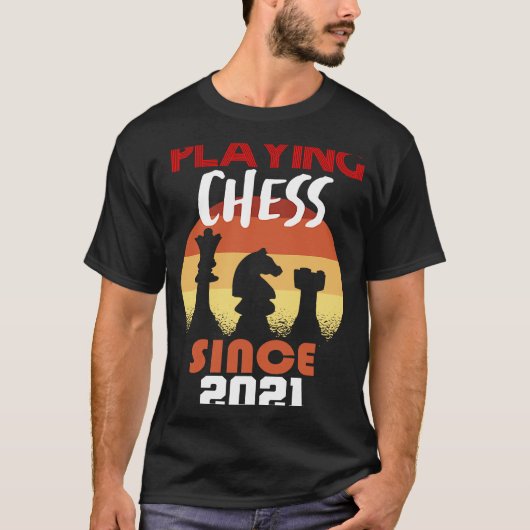 2021年遊以来のチェス Tシャツ (正面)