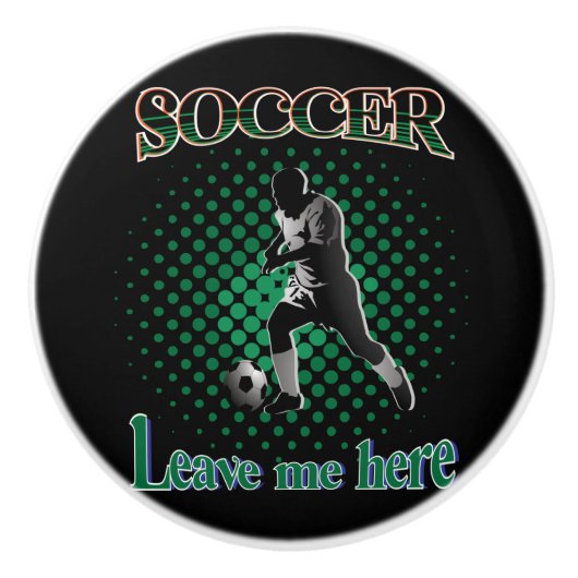 2021年離れサッカーの私 セラミックノブ (正面)