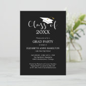 2021年高校のパーティの招待状 案内状 (スタンド正面)