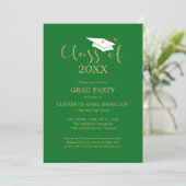 2021年高校のパーティの招待状 案内状 (スタンド正面)