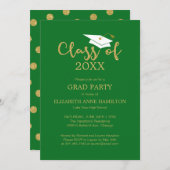 2021年高校のパーティの招待状 案内状 (正面/裏面)