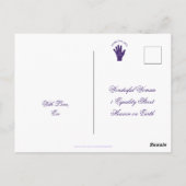 2021年3月8日の女性の日に挑戦を選択 ポストカード (裏面)