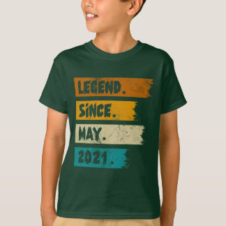 2021年5月以来の伝説 Tシャツ