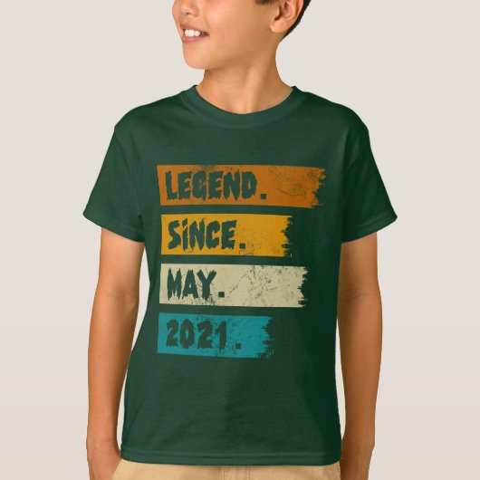 2021年5月以来の伝説 Tシャツ (正面)