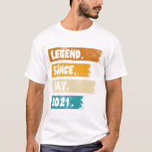 2021年5月以来の伝説 Tシャツ (正面)
