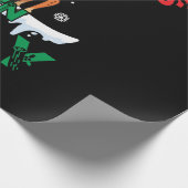 2021年7月夏のクリスマストナカイメリー雪 ラッピングペーパー (角)