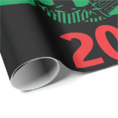 2021年7月夏のクリスマストナカイメリー雪 ラッピングペーパー (ロールコーナー)