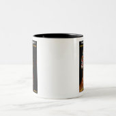 2021年7月2日をカバー2トーンコーヒーマグのアフリカ人女性 ツートーンマグカップ (中央)