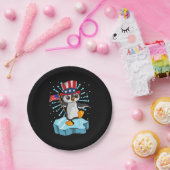 2021年7月4日ペンギン ペーパープレート (パーティー)