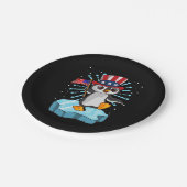 2021年7月4日ペンギン ペーパープレート (アングル)