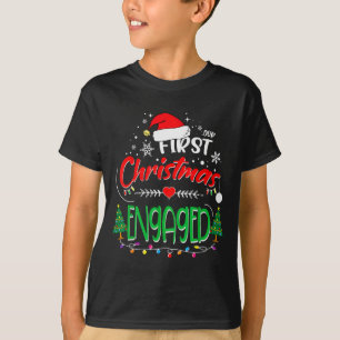 2021年 クリスマスエンゲージリング プロポーズ 記念日 Tシャツ