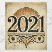 2021年：ヴィンテージリバイバル ワインラベル (シングルラベル)