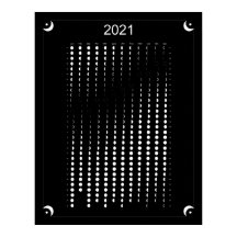 2021年 – 黒月カレンダー