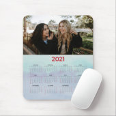 2021年At A Glance Blue写真カスタム青 マウスパッド (マウス)