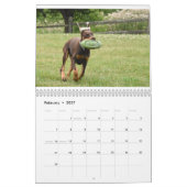 2021年Dobermantalkカレンダー カレンダー (2月 2027)