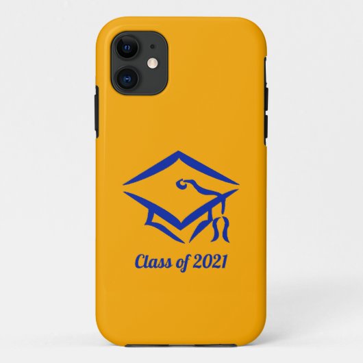 2021年GLDBLUの卒業クラス Case-Mate iPhoneケース (裏面)