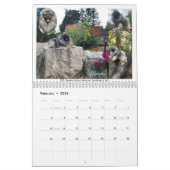 2021年Keeshondカレンダー カレンダー (2月 2026)