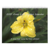 2021年Lin's Garden Calendarより カレンダー (カバー)