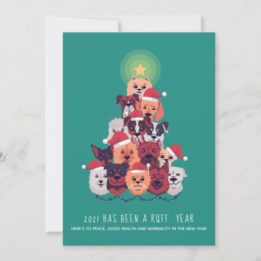 2021年RUFF YEAR DOG CHRISTMAS TREE (正面)