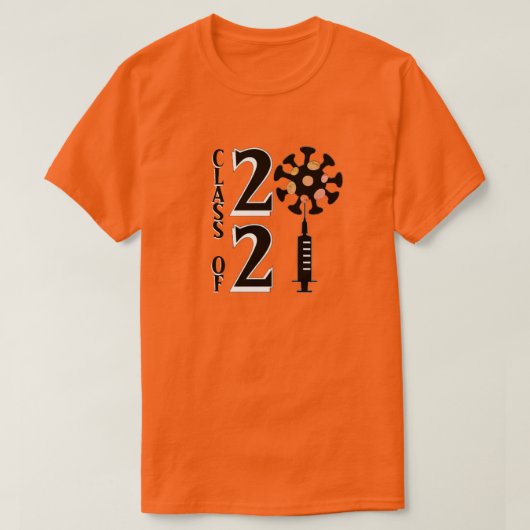 2021年Tシャツのクラス Tシャツ (デザイン正面)